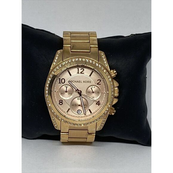 Michael Kors Blair MK5263 Women's Stainless Steel Analog Dial Quartz Watch UC859 - Picture 1 of 12